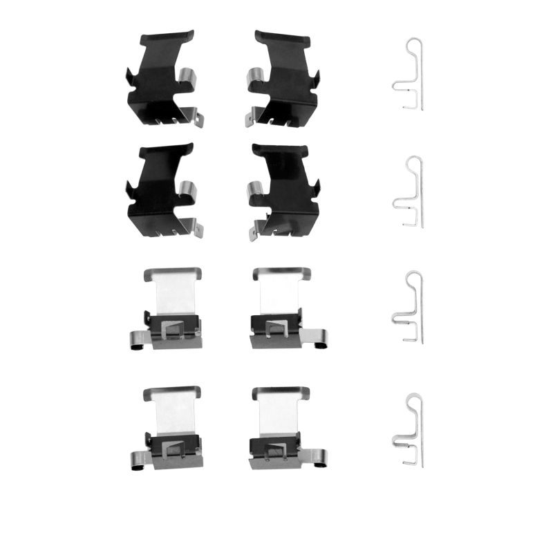 Dodge Charger Disc Brake Hardware Kit - Front - R1 Concepts - `14-`23